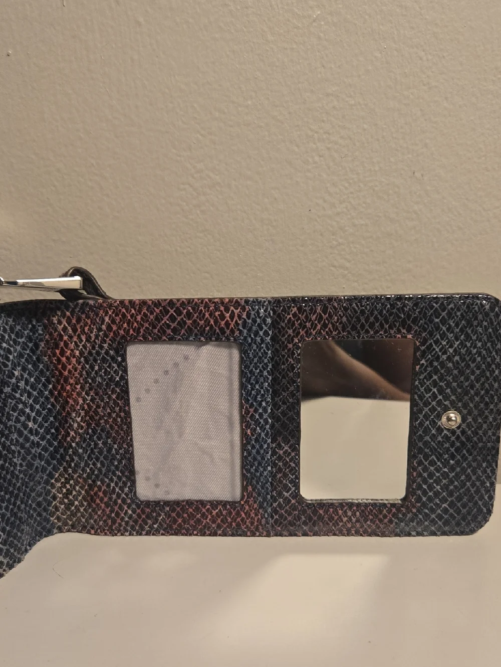 Aimee Kestenberg Multicolor Snakeskin-Print Wristlet - Picture 7 of 12